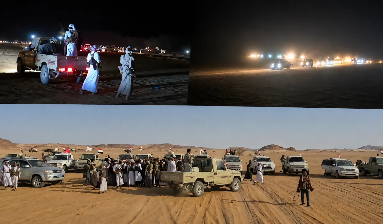 توافد قبائل من عدة محافظات إلى مطارح الريان استجابةً لدعوة النكف القبلي لإنصاف ميرا صدام حسين