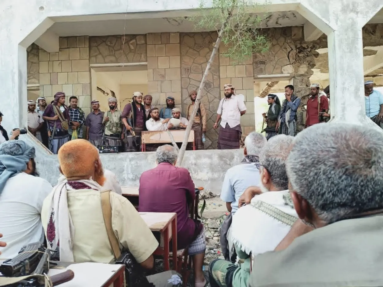 صورة تظهر جانباً من الحاضرين في التحكيم القبلي 