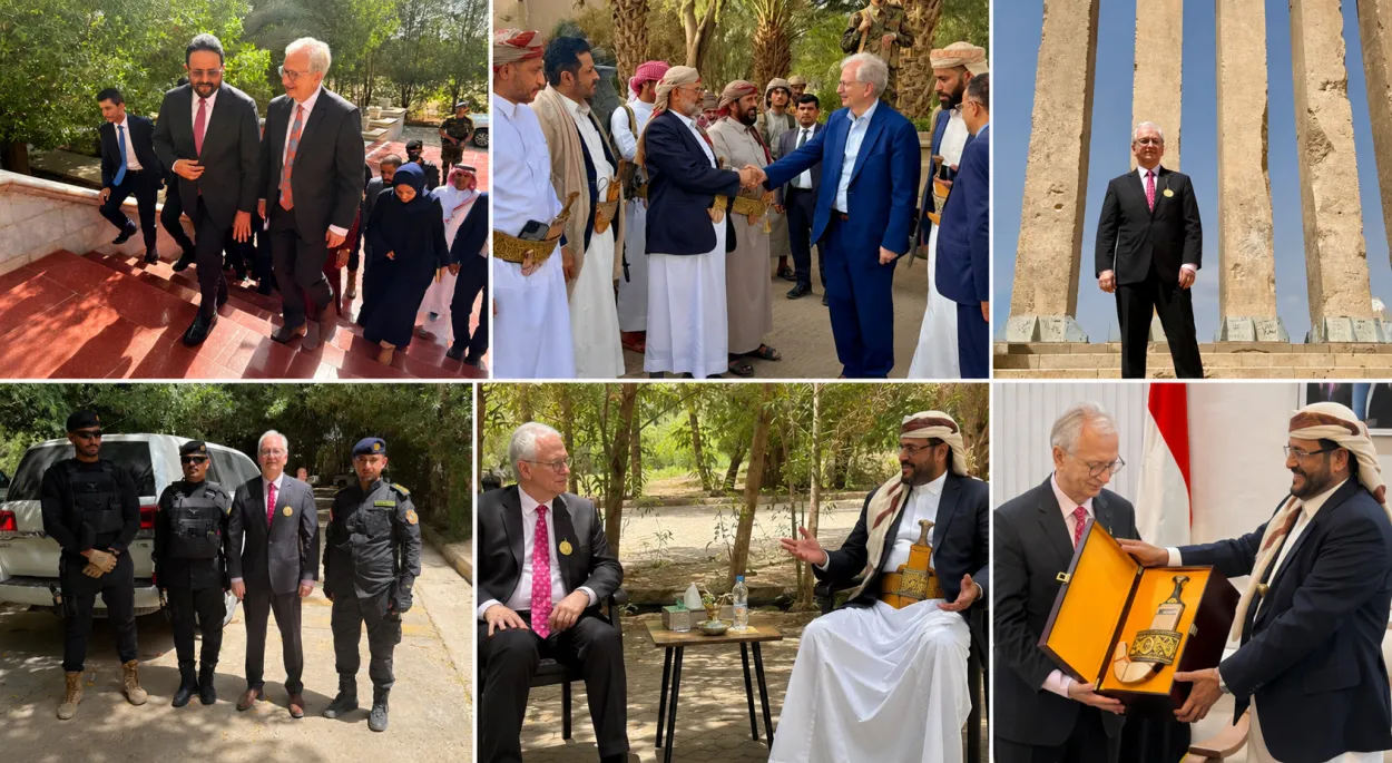 مأرب في الحسابات الدولية.. ماذا تقول الزيارة الأطول للسفير الألماني؟
