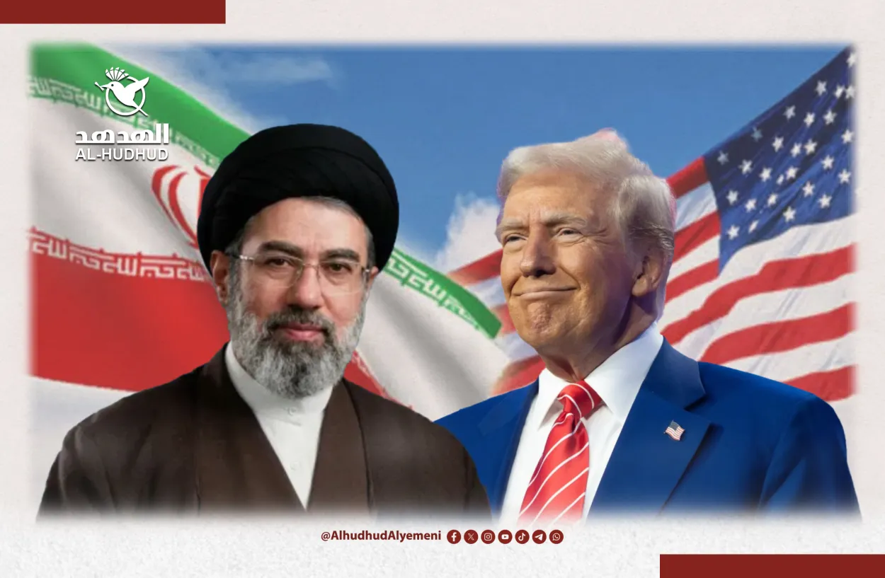 دونالد ترمب ومجتبى خامنئي - الهدهد